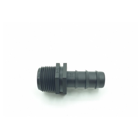 10 Đầu nối ren ngoài 21mm ra ống LDPe 20mm-Tưới nhỏ giọt, Phun mưa