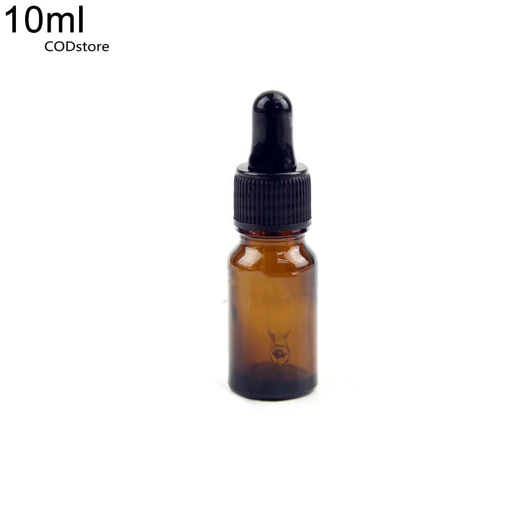Lọ ống bóp nhỏ giọt rỗng 10ml-100ml bằng thủy tinh đựng tinh dầu tiện dụng