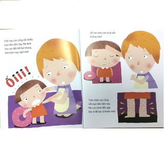 Sách Ehon Nhật Bản Các bệnh thường gặp tập 5: Bệnh tay chân miệng – Bệnh liên cầu khuẩn là gì?