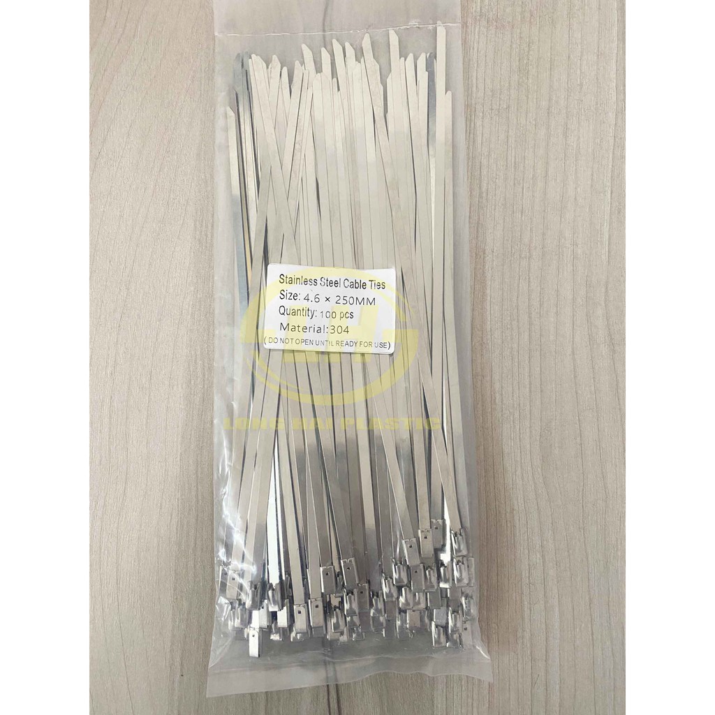 Dây Rút Inox 304 - Dây Rút Dùng Ngoài Trời - Nhiều Kích Thước (100 sợi ...