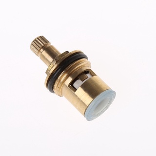 2 Pcs Faucet Replacement Brass 1/4 Turn G1/2" Ceramic Disc Cartridge Hot Cold Ta