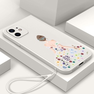 Ốp Điện Thoại TPU Silicone Mềm Họa Tiết Hoa Xinh Xắn Cho iPhone 11 iPhone 11 pro iPhone 11 pro max iPhone 12 iPhone 12 pro iPhone 12 pro max
