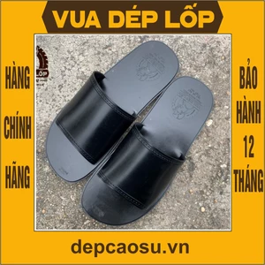 MB1QN Dép 1 quai ngang lốp máy bay thủ công, thương hiệu Vua Dép Lốp Phạm Quang Xuân, chính hãng, có bảo hành, có sẵn