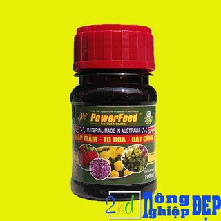 Phân Cá KHÔNG MÙI PowerFeed 100ml - Siêu Đẻ Nhánh