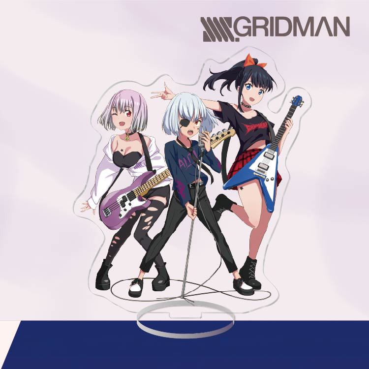 Sss.gridman Anime Hình 16Cm Acrylic Đứng Mẫu Shinjou Akane Hibiki Yuta ...