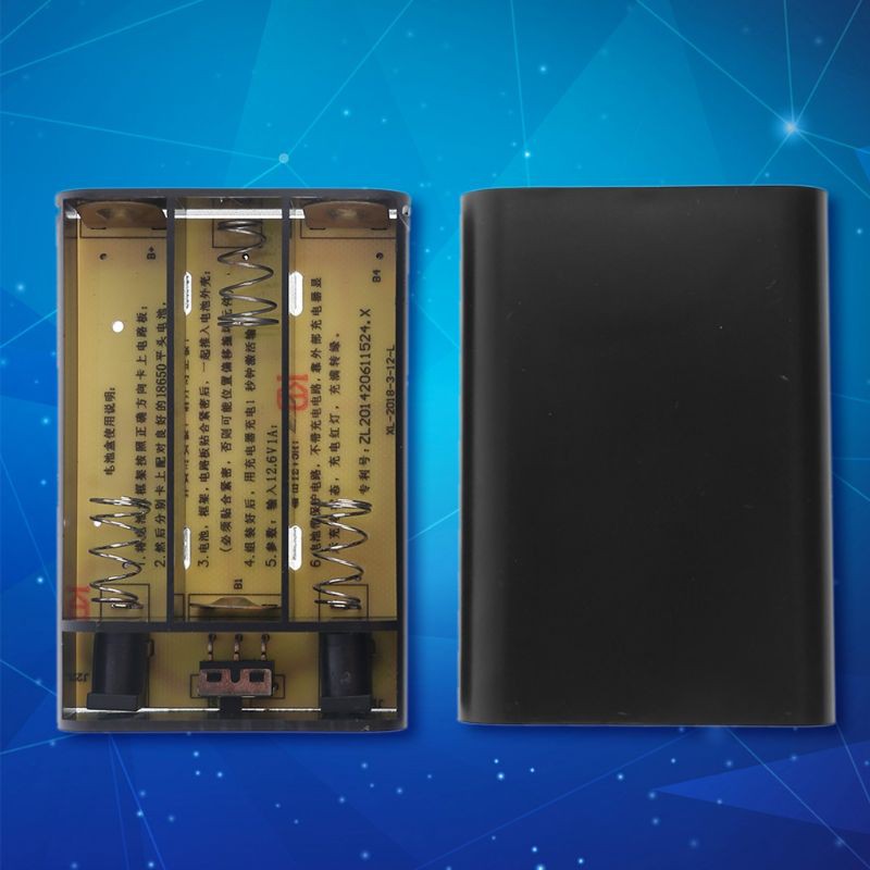 Hộp Đựng 3 Pin 18650 12V Tự Làm Chuyên Dụng Cho Bộ Phát Wifi