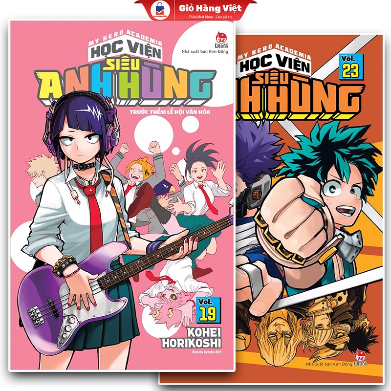 Ảnh Combo truyện tranh học viện siêu anh hùng bộ 5 tập 2
