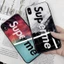Ốp iPhone Mặt Kính Nano Dẻo - Ốp Superme Trẻ Trung Cực Cool