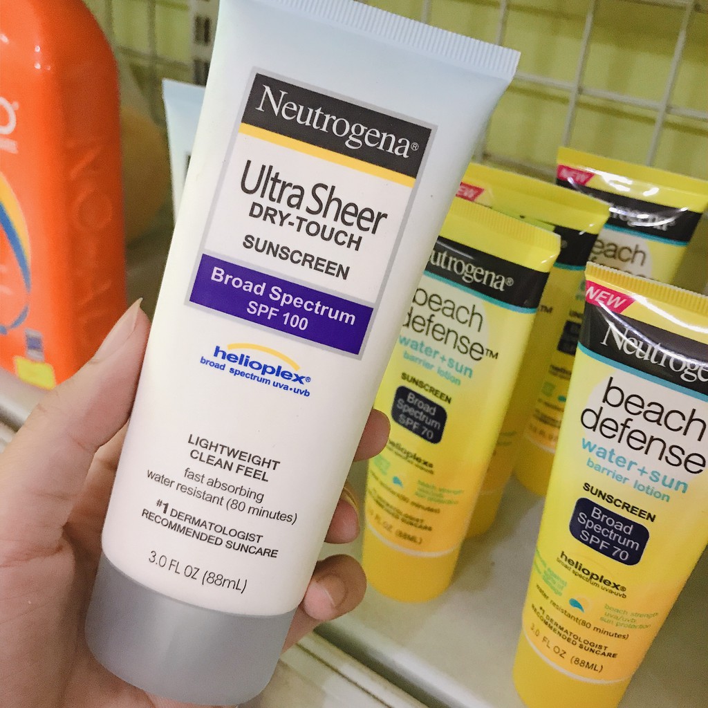 Kem Chống Nắng Neutrogena Ultra Sheer Spf 100 88ml Shopee Việt Nam