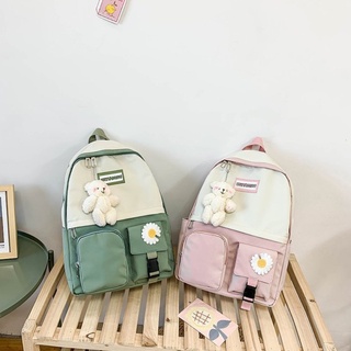 Balo Vải Nữ Đi Học Ulzzang Hàn Quốc PK39