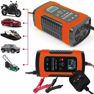 Sạc - Sạc bình ắc quy xe máy ô tô 12v 100ah FOXSUR tự ngắt khi đầy, máy sạc bình ac quy tự động chống ngược cực