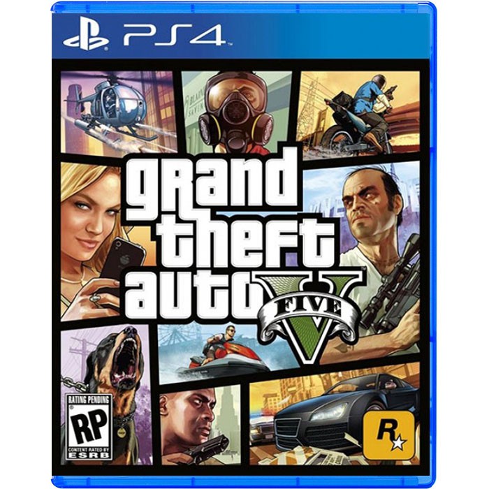 Đĩa Game PS4: Grand Theft Auto V Premium Edition (GTA 5) | Shopee Việt Nam