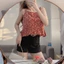 ÁO HOA HAI DÂY HOA NHÍ - ÁO BABYDOLL HOA - ÁO CROPTOP - MÈO IN DA HOUSE