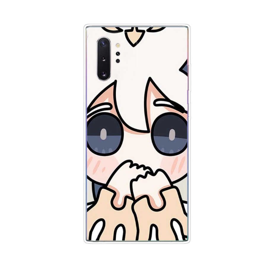 Ốp Điện Thoại TPU Dẻo In Họa Tiết Độc Đáo Thời Trang Cho Samsung Galaxy note 9 10 plus