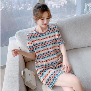 Đầm Suông Thiết Kế Mới Thời Trang Mùa Hè Theo Phong Cách Pháp Cho Nữ
