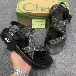 Dép Xăng Đan Nam Chaco Quai Dù Đế Cứng Mã D37