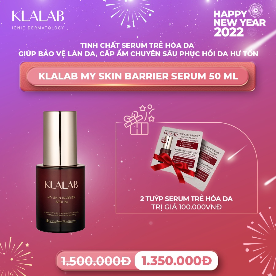 Serum tr h a b o v l n da KLALAB Skin Barrier Serum c n b ng Ph 50 ml