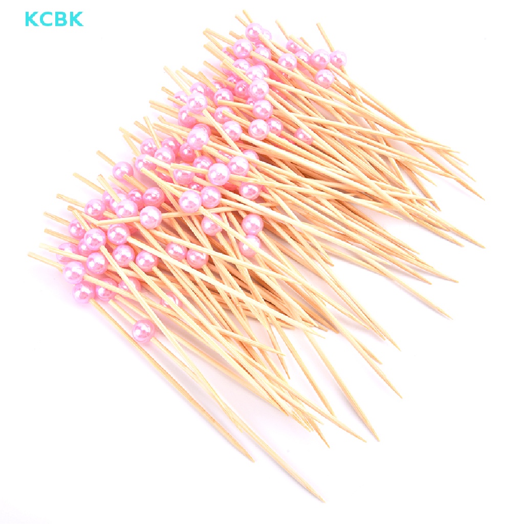 Set 100 Xiên Trái Cây / Thức Ăn Nhanh Bằng Thép Không Gỉ