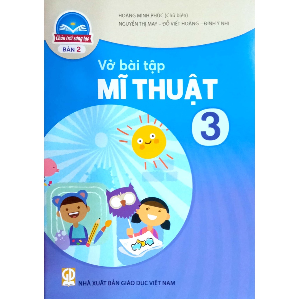 Sách Vở Bài Tập Mĩ Thuật 3 Chân Trời Sáng Tạo Bản 2 Bán Kèm Bao Sách Và Bút Chì 2b