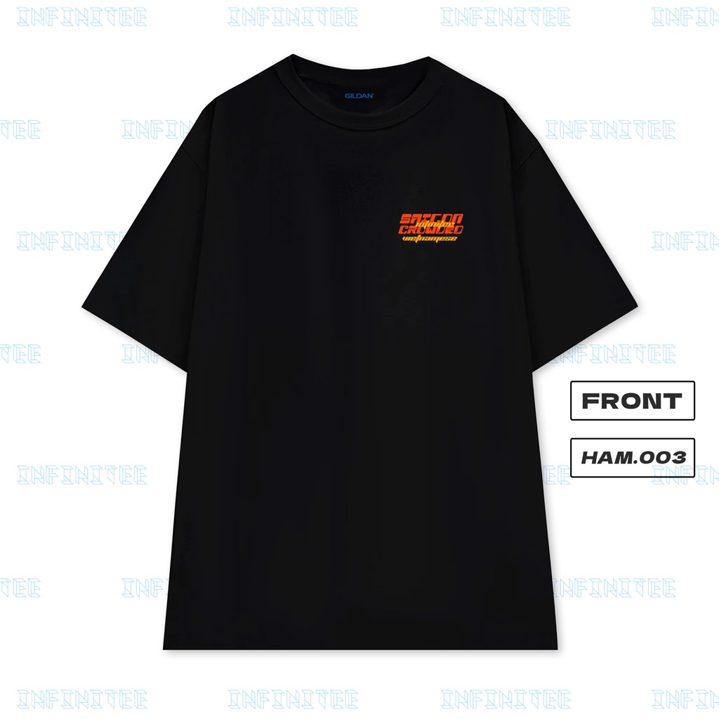 Áo Thun Unisex INFINITEE Saigon H003 100% Cotton Form Rộng