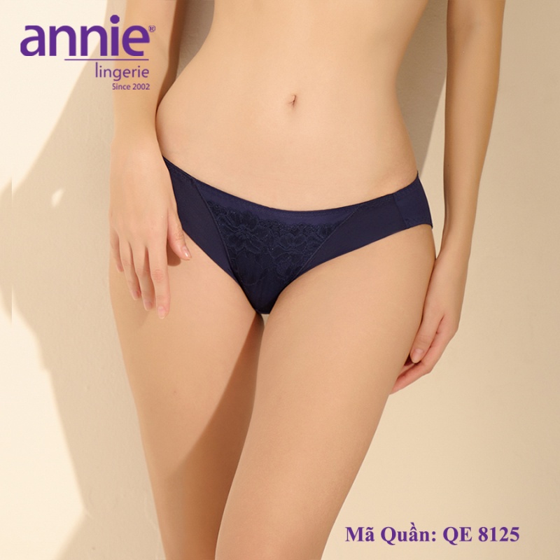 Quần lót nữ ren,thun lạnh annie QE8125 sang trọng, trẻ trung, thoáng mát thoải mái