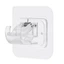 DAYBREAK 2 Chiếc Rèm Thanh Móc Hộ Gia Đình Tổ Chức Nhà Bếp Giá Đỡ Móc Treo Cửa Mạnh Mẽ