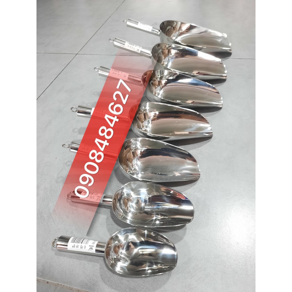 XÚC ĐÁ XÚC HẠT INOX LOẠI 1 ĐỦ SIZE | Shopee Việt Nam