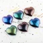 Set 5 chai bột màu cầu vồng ánh ngọc trai lấp lánh làm đồ trang sức nhựa resin epoxy