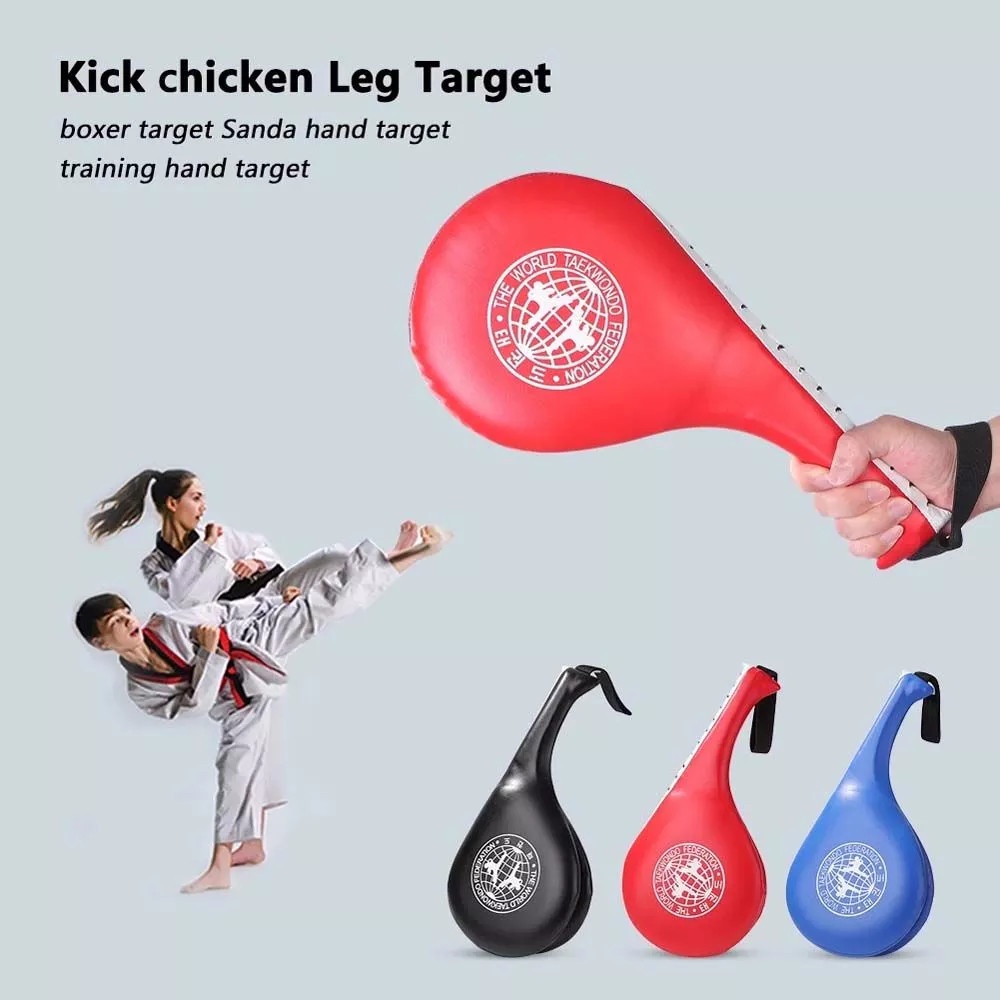 Mô tả Đích Đá Tập Võ Thuật Cầm Tay Taekwondo, Vovinam, Karatedo Bằng Da PU Cao Cấp Cho Trẻ Em - Người Lớn Hãng Amalife - 4
