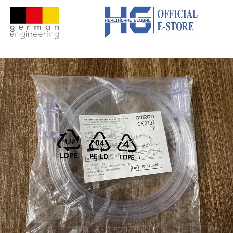 Ảnh Dây dẫn khí máy xông khí dung OMRON NEC801, C801KD, C900, C28, C29 Hàng Chính Hãng 2