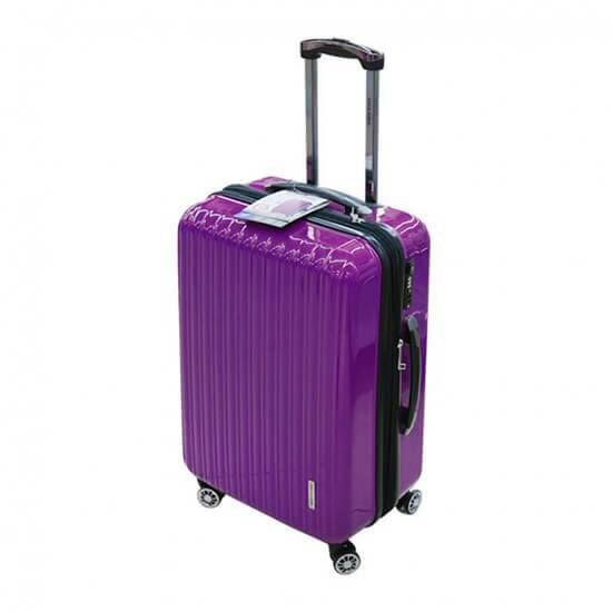 Vali Lock & Lock Travel Zone 24 inch có khóa màu tím LTZ995DPTSA ...
