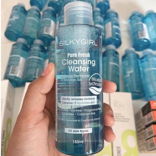 Nước Tẩy Trang Silkygirl Pure Fresh Cleansing Water Makeup Remover