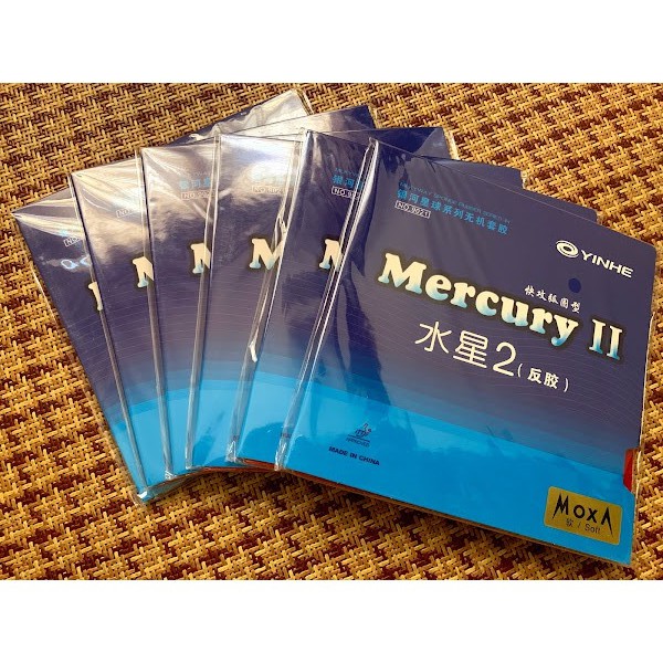 [Xỉ, lẻ, CTV] Mặt vợt bóng bàn Yinhe Mercury 2 chính hãng mua hai mặt tặng kèm keo sữa và viền vải Donic