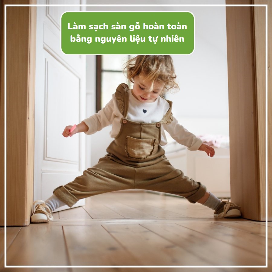 Ảnh Nước Lau Sàn Nhà Hữu Cơ POLIBOY Lau Sàn Gỗ, Sàn Gạch, An Toàn Cho Trẻ Nhỏ 1000ml Thành Phần 100% Tự Nhiên 3