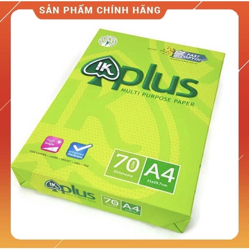 Giấy A4 plus Hàng chính hãng. 1 đổi 1 | Shopee Việt Nam