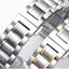 Dây Đeo Đồng Hồ Dạng Nhấn Đôi Bằng Inox 12/14/16/17/18/19/20/22mm Chuyên Dụng