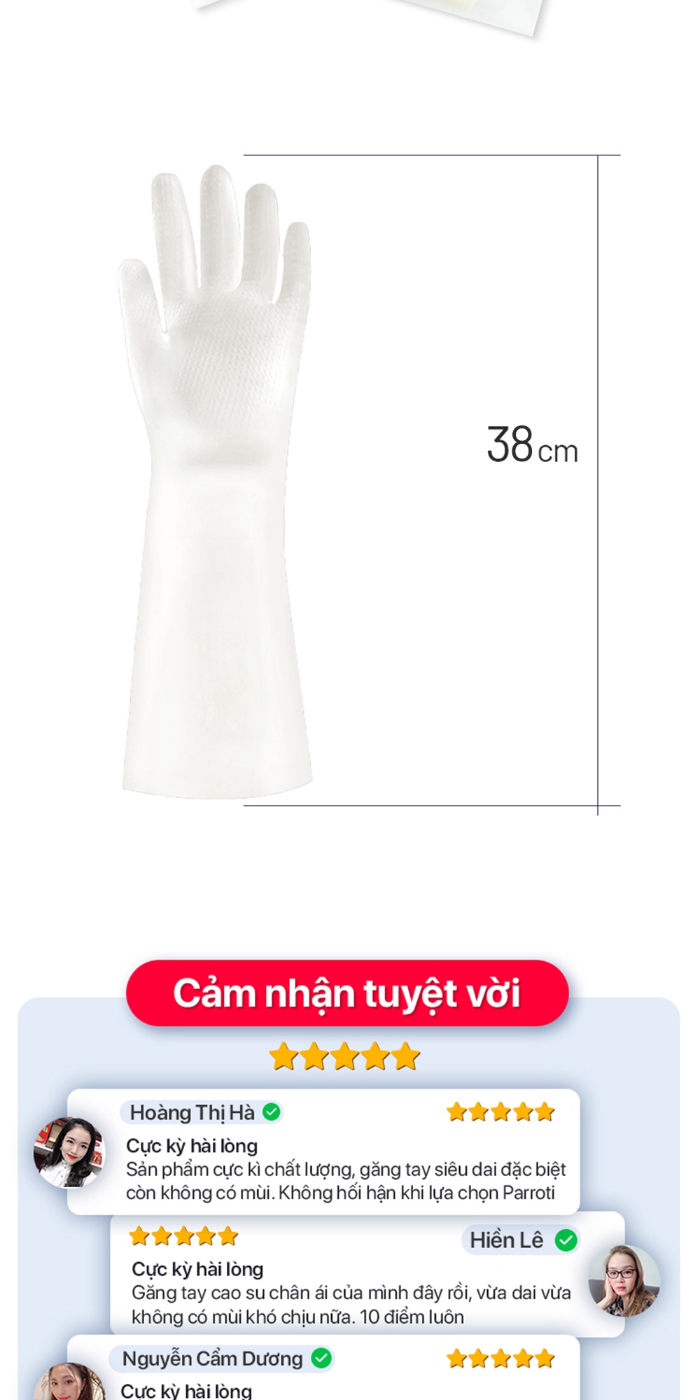 Găng tay Parroti Active AT01 bảo vệ tay