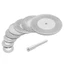 Yjcnelcr 5 chiếc 16 18 20 25 30 35 40 50mm Diamonte Đĩa cắt Mũi khoan cho lưỡi dao quay