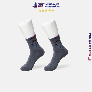 Combo 5 đôi Tất Nam cổ trung Asian T&T SOCKS - NAM 405