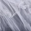 GODD Vải tuyn Váy Cưới Viền Trắng Nơ Cô Dâu Nhiều Lớp Lông Veil Lược Giả P