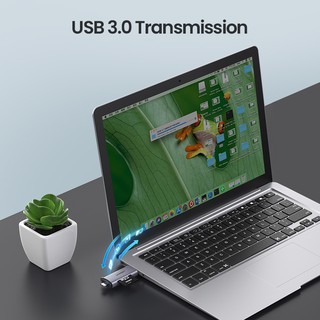 Đầu đọc thẻ nhớ thông minh UGREEN USB 3.0 Type-C SD Micro SD TFOTG