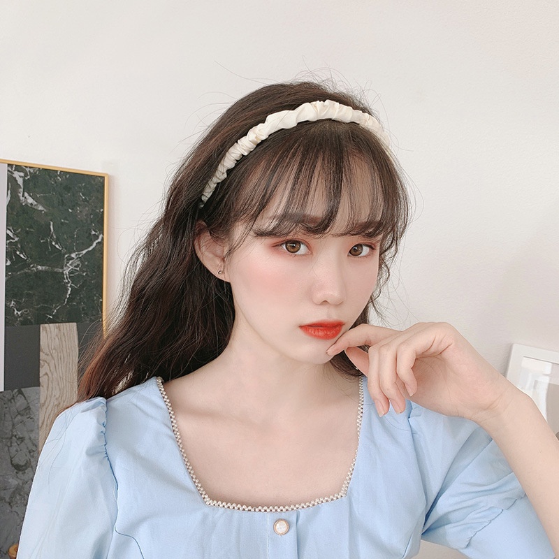 Cài Tóc Vải Nhún Tiểu Thư Sang Chảnh (được lựa màu)