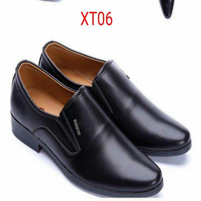 free ship Giày tây nam da mềm đế khâu X86fashion-PQ18