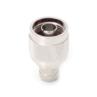 BS * 1 Bộ N Loại Crimp Plug RF Connector Bộ Chuyển Đổi Đồng Trục Cho LMR400 RG8 Ca
