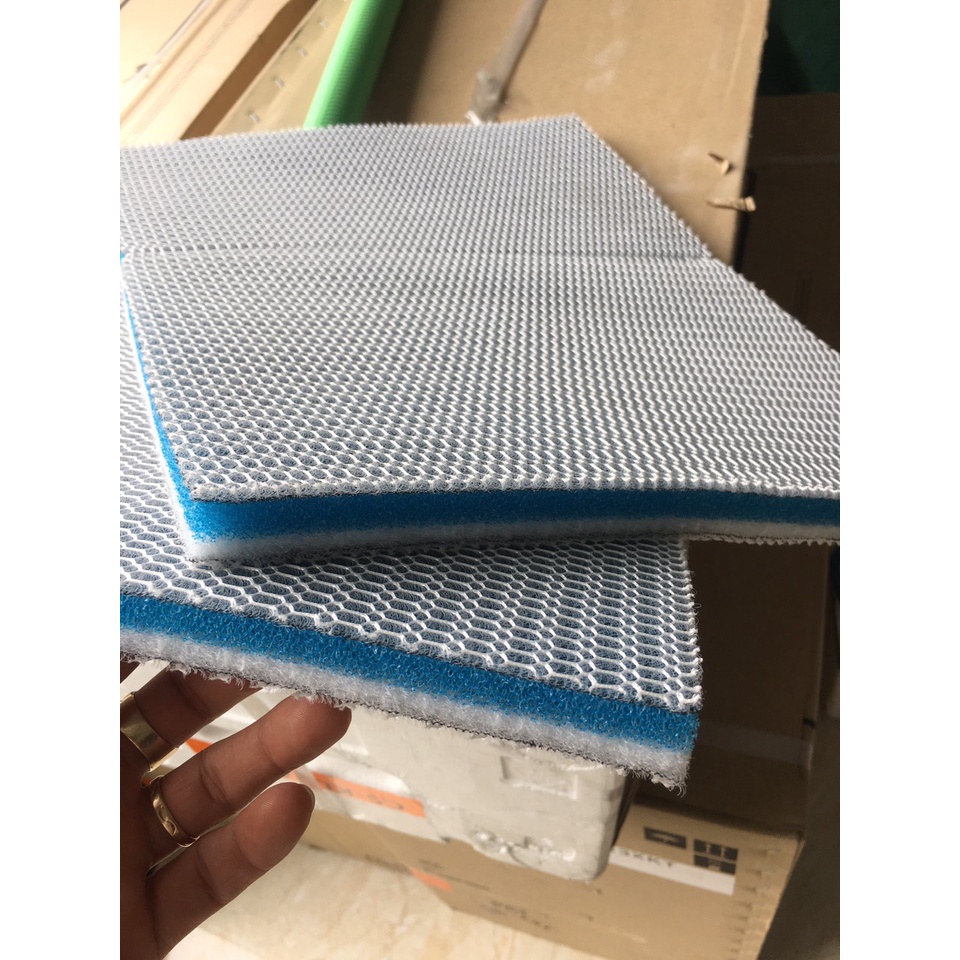 Tấm lọc 6D kích thước 40x30x2cm vật liệu lọc nước tốt nhất.