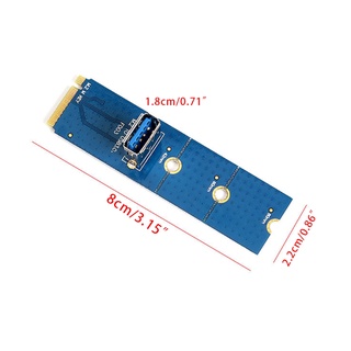 EZ M2 sang PCIE cho M 2 sang PCI-E M2 cho M cho Key to PCIE M2 sang USB3 0 Bit Khai thác BTC Thẻ chuyển đổi
