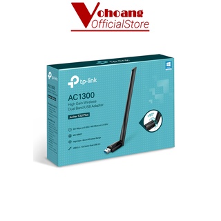 USB WiFi TP-LINK Archer T3U-Plus Băng Tần Kép Độ Lợi Cao AC1300 MU-MIMO