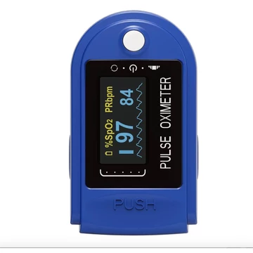 Máy đo nồng độ oxy và nhịp tim trong máu Sp02, Máy đo nồng độ oxy và nhịp tim hàng Nhật nội địa có thể thay pin