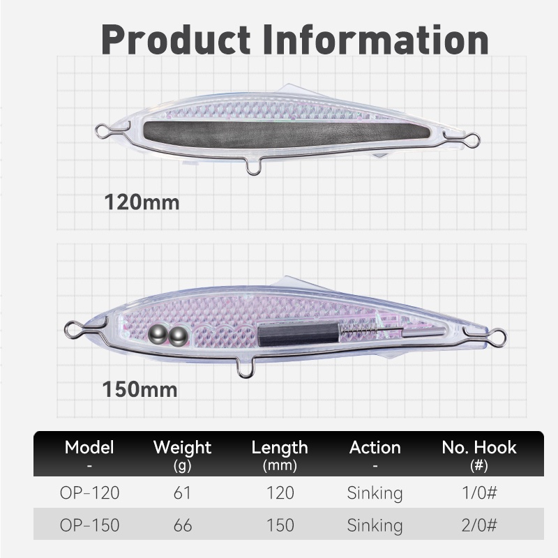 Ảnh Mồi câu cá nhân tạo Kingdom 61g 150mm 66g 120mm 2