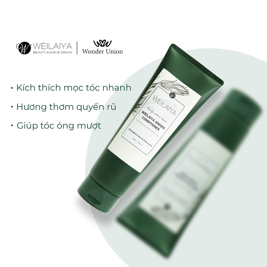 Mô tả Dầu xả tóc thảo dược Weilaiya Ginger Conditioner gừng trắng giúp dưỡng tóc và kích thích mọc tóc 250ml - 4